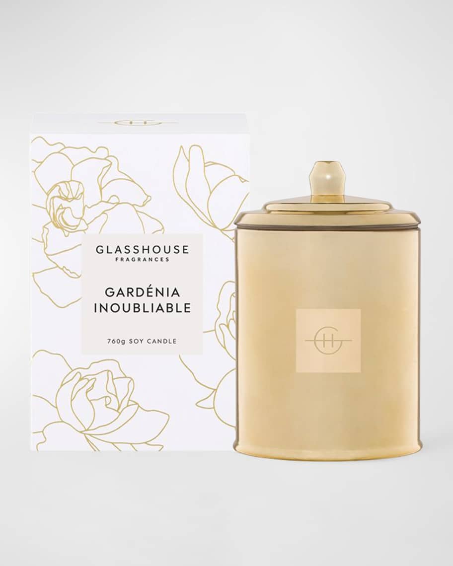 GLASSHOUSE FRAGRANCES Exclusive Gardenia Inoubliable 26.8 Oz Triple