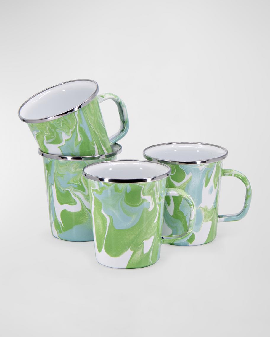 Golden Rabbit Modern Monet Latte Mugs, Set of 4 | Neiman Marcus