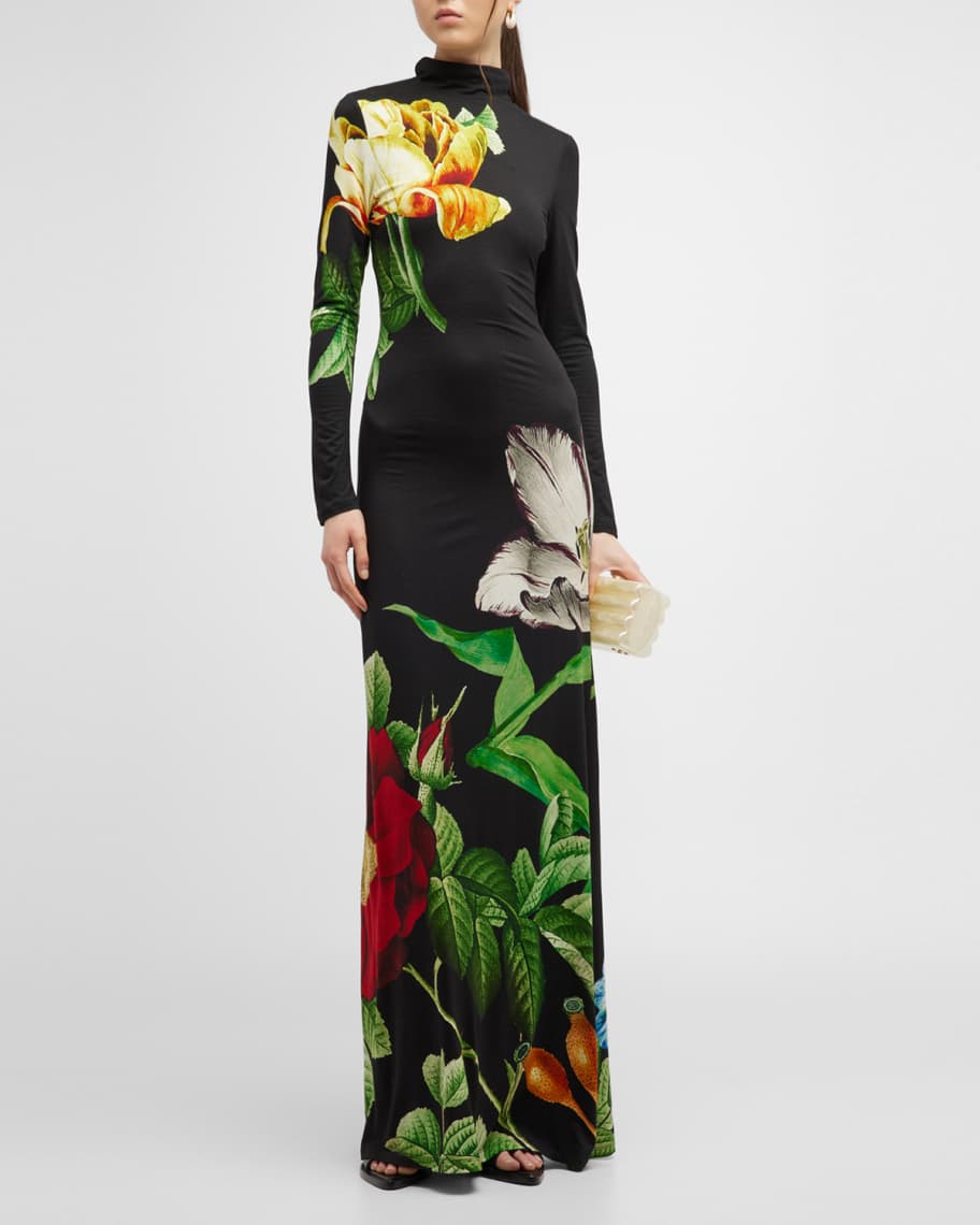 Alice and olivia discount long sleeve dress