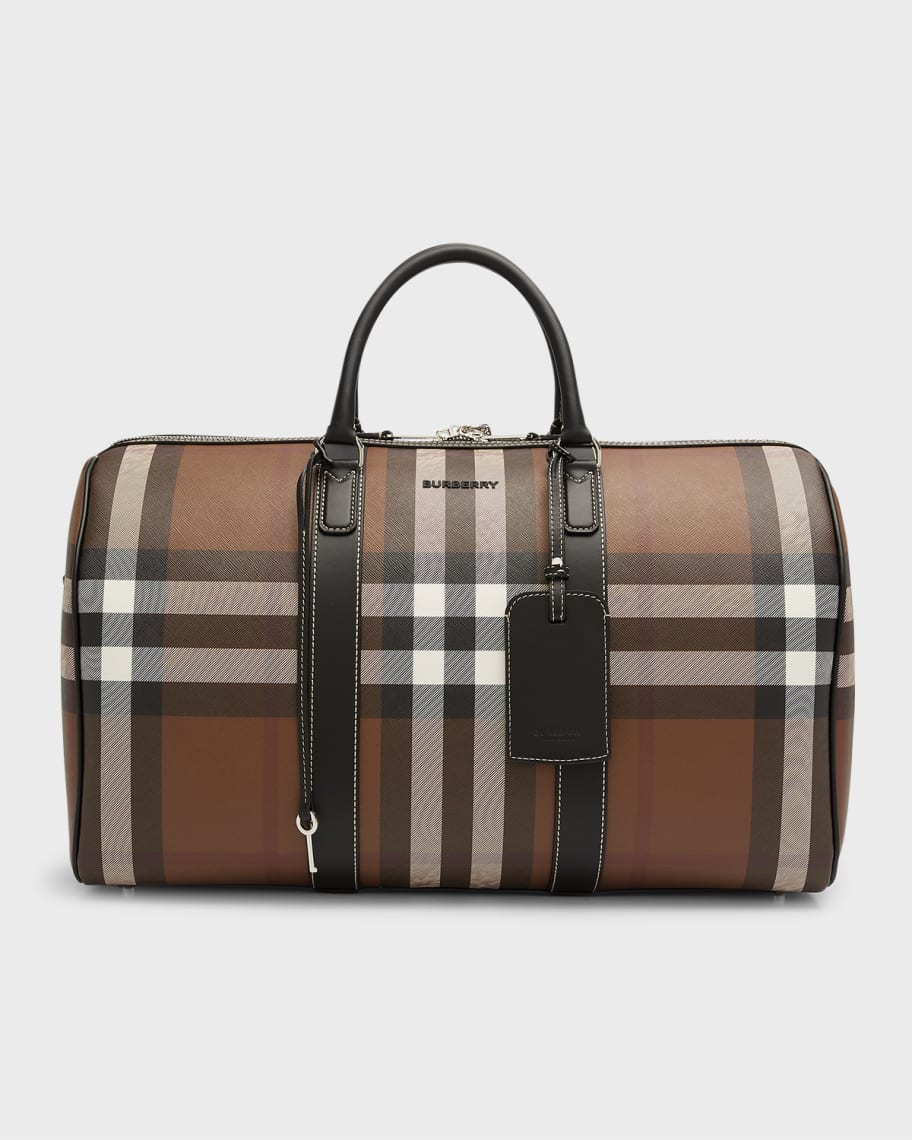 【BURBERRY】DUFFLE SHOULDER BAG Green 'Medium Peg Duffle' Shoulder Bag Burberry - Vitkac AS