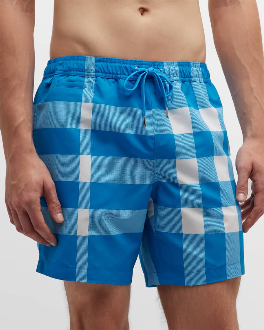 Burberry swim trunks neiman marcus clearance