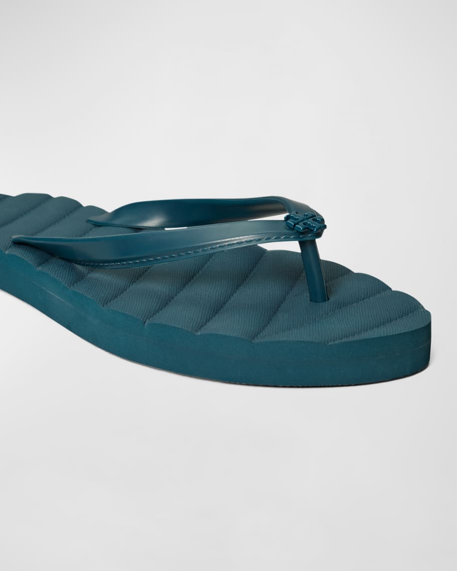 Image 2 of 4: Kira Medallion Flip Flop Sandals