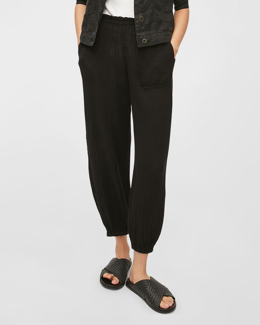 Michael Stars Elsa Cotton Gauze Joggers Neiman Marcus
