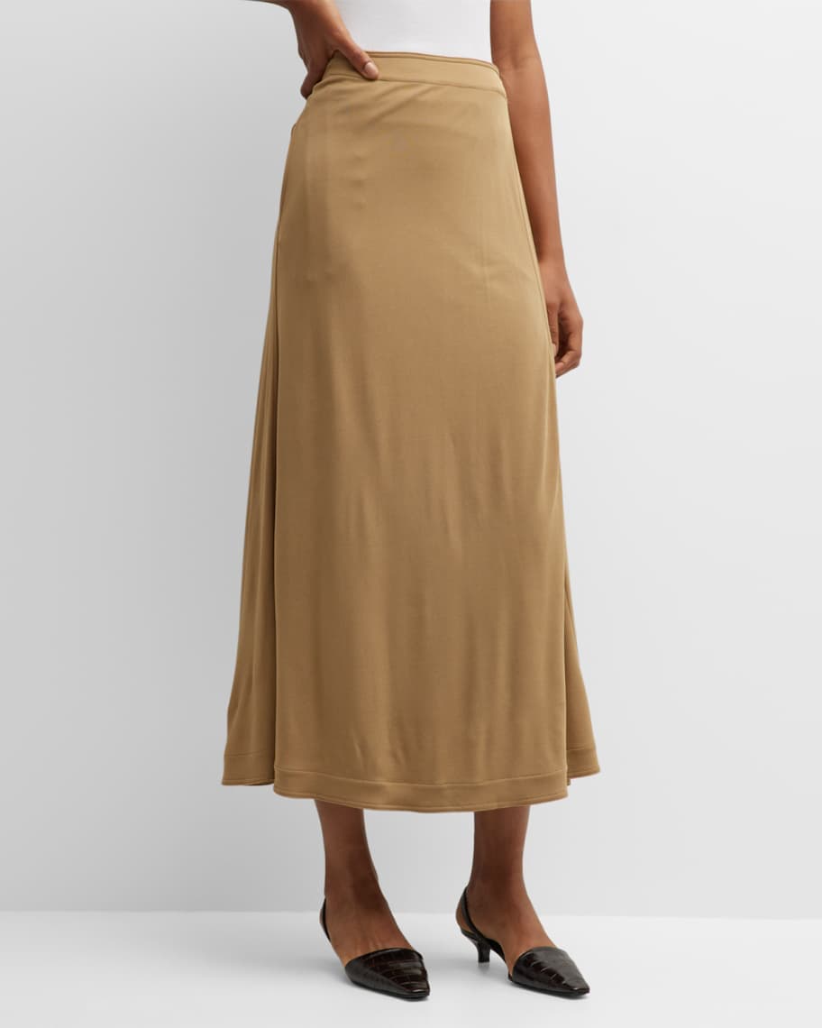 Toteme TieWaist Wrap Skirt Neiman Marcus