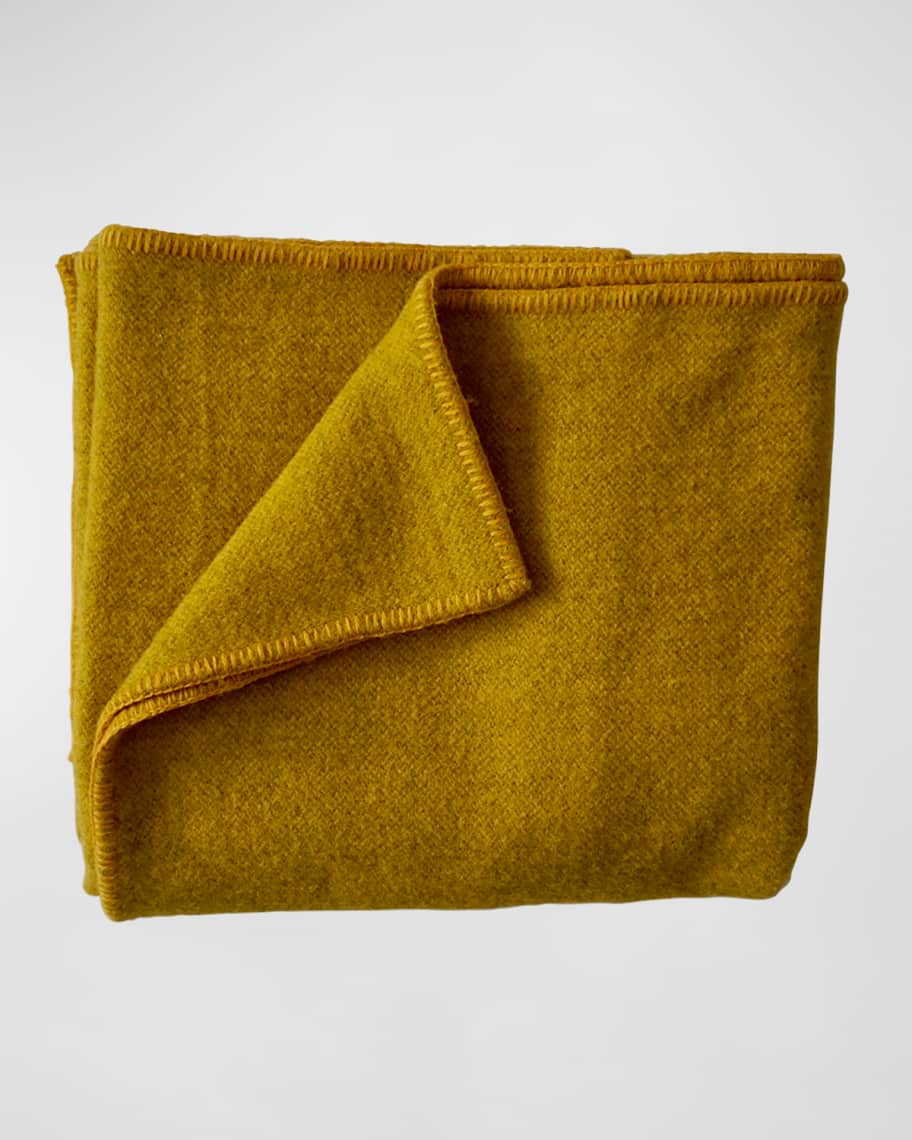 Evangeline Linens King Merino Wool Blanket Neiman Marcus