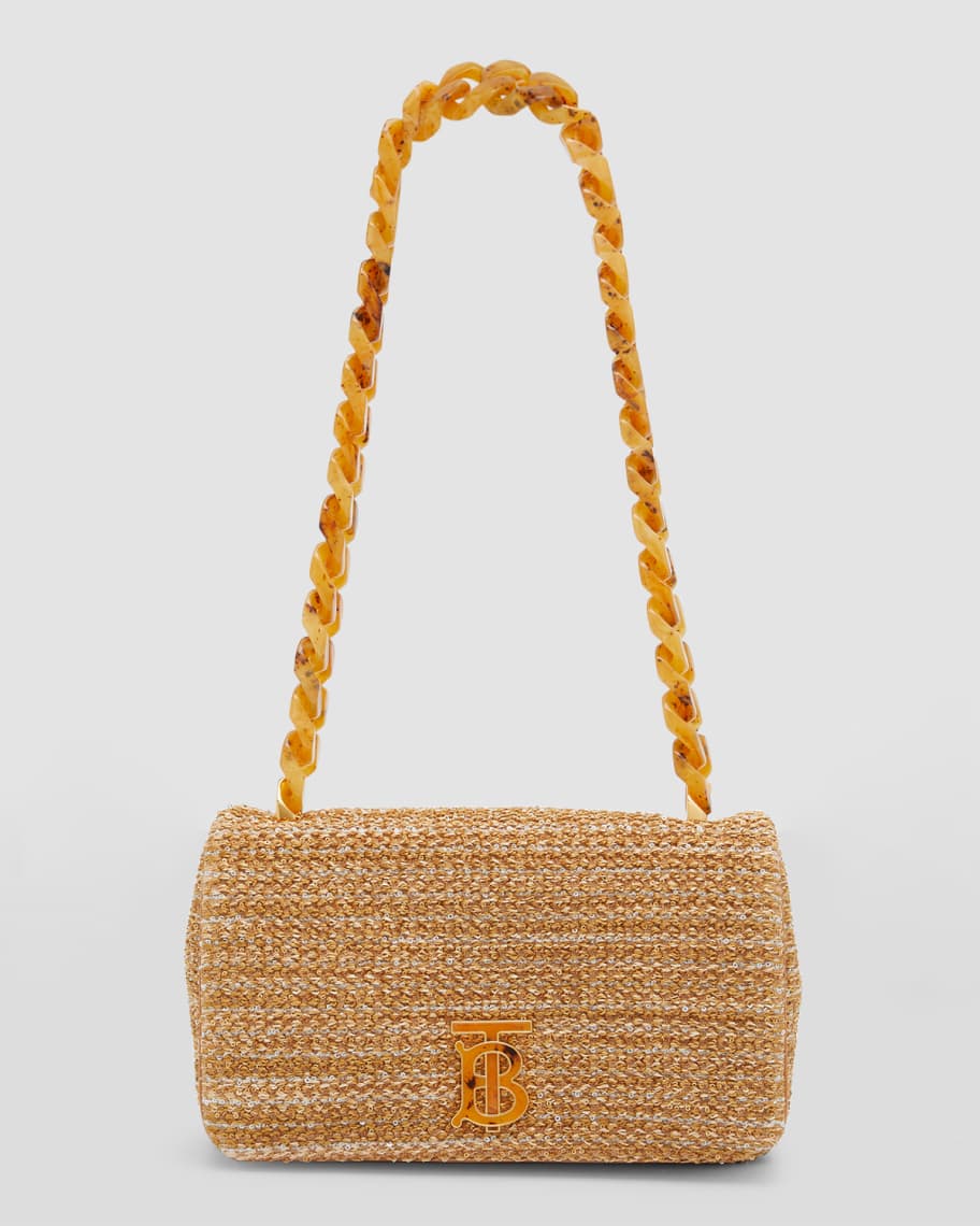 Burberry raffia bag 2025