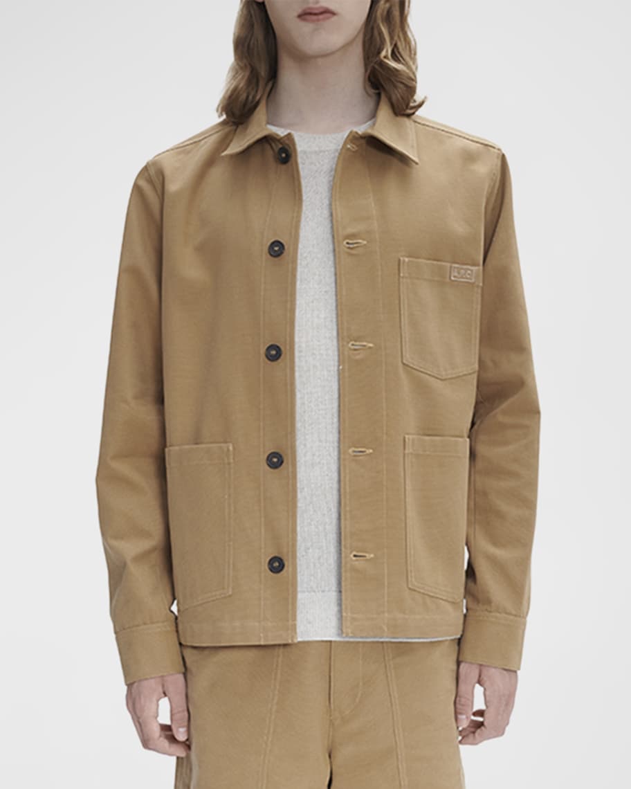 A.P.C. Men s Chico 3 Pocket Jacket Neiman Marcus