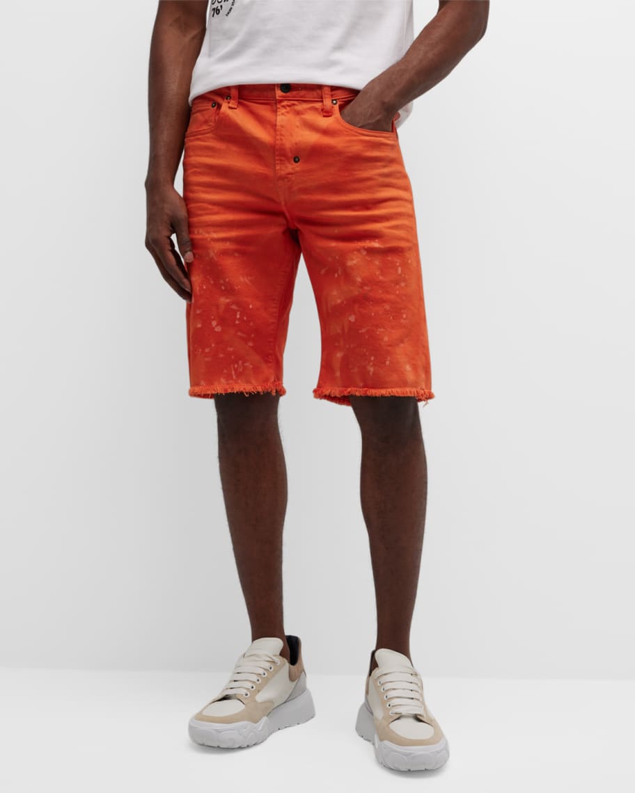 PRPS Men's Tuneful Stretch Denim Shorts Neiman Marcus