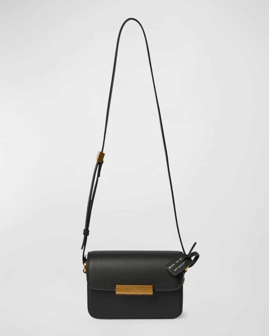 Off-White Small Leather Shoulder Bag | Neiman Marcus