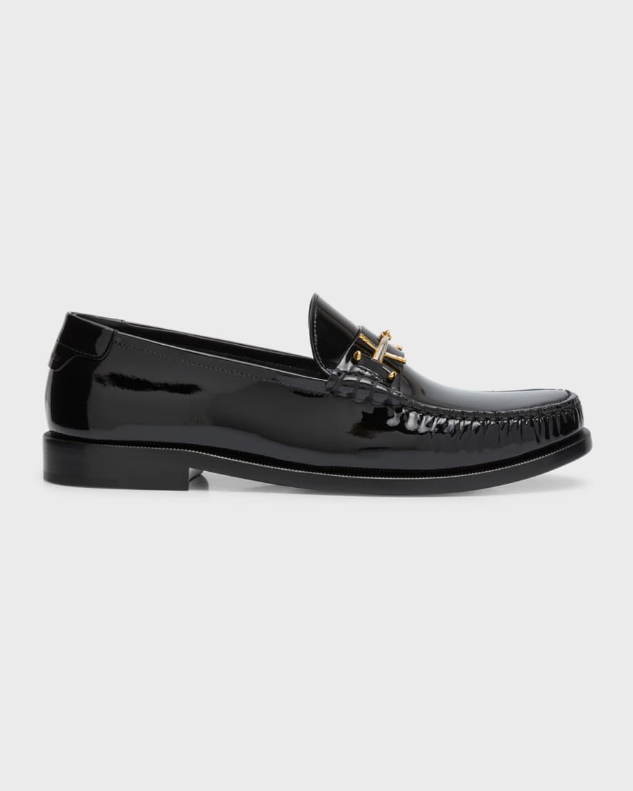 Saint Laurent Le Patent Leather Loafers | Neiman Marcus
