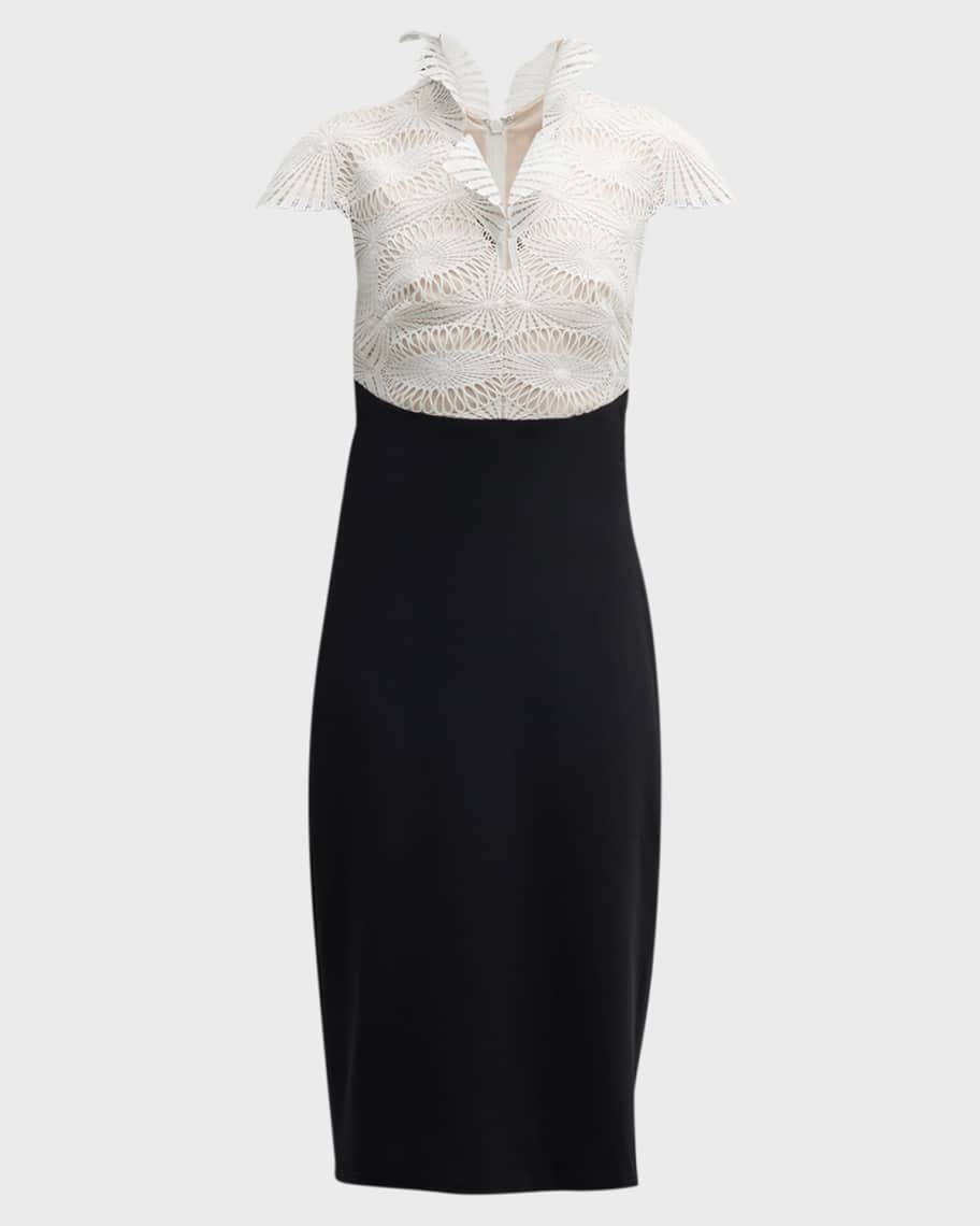 Tadashi shoji outlet lace sheath dress