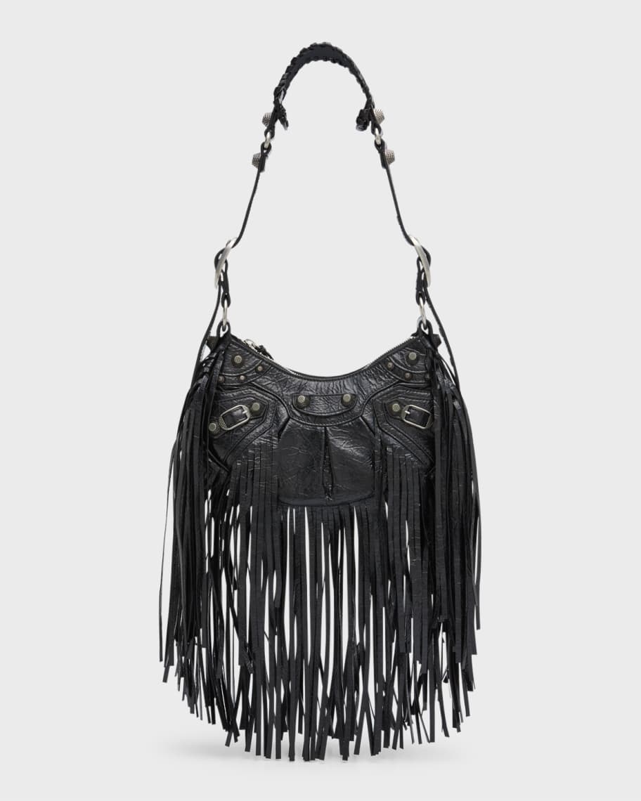 Balenciaga shop fringe bag
