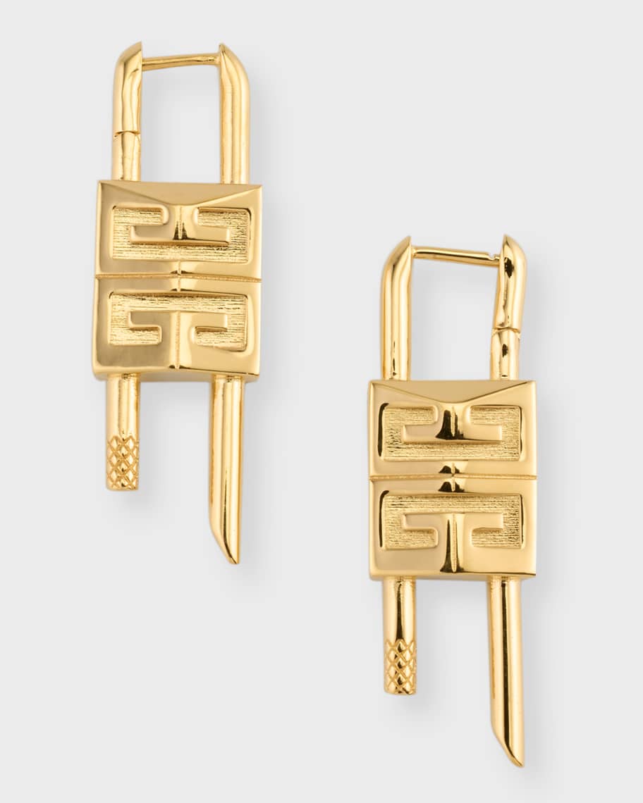 【GIVENCHY】LOCK SMALL BLACK CRYSTALS HOOP EARRING片耳用 Amazon.com: GNOCE 