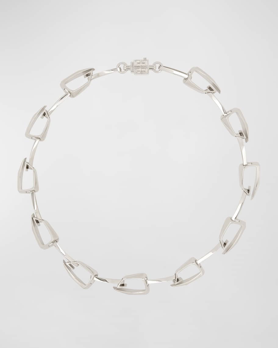 Givenchy Men's Giv Cut Medium G-Link Necklace | Neiman Marcus