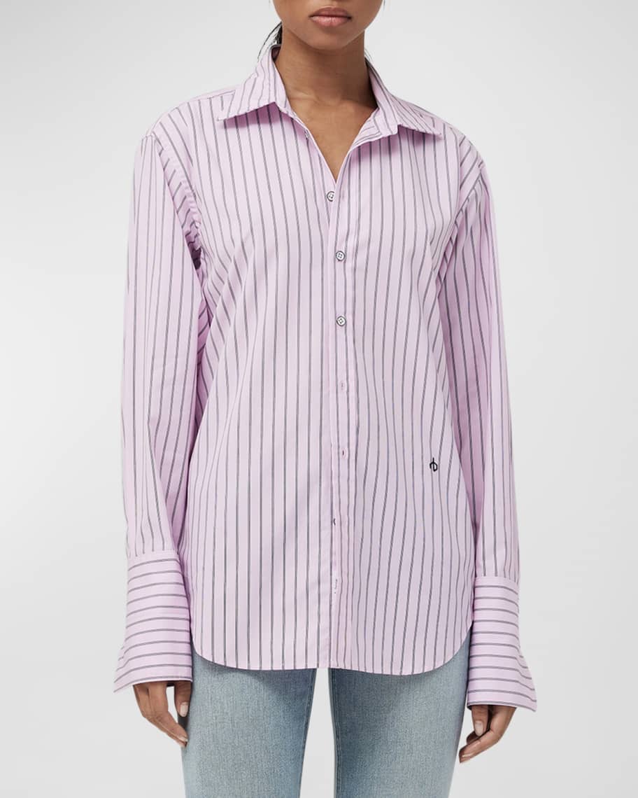 Rag & Bone Diana Striped Shirt | Neiman Marcus