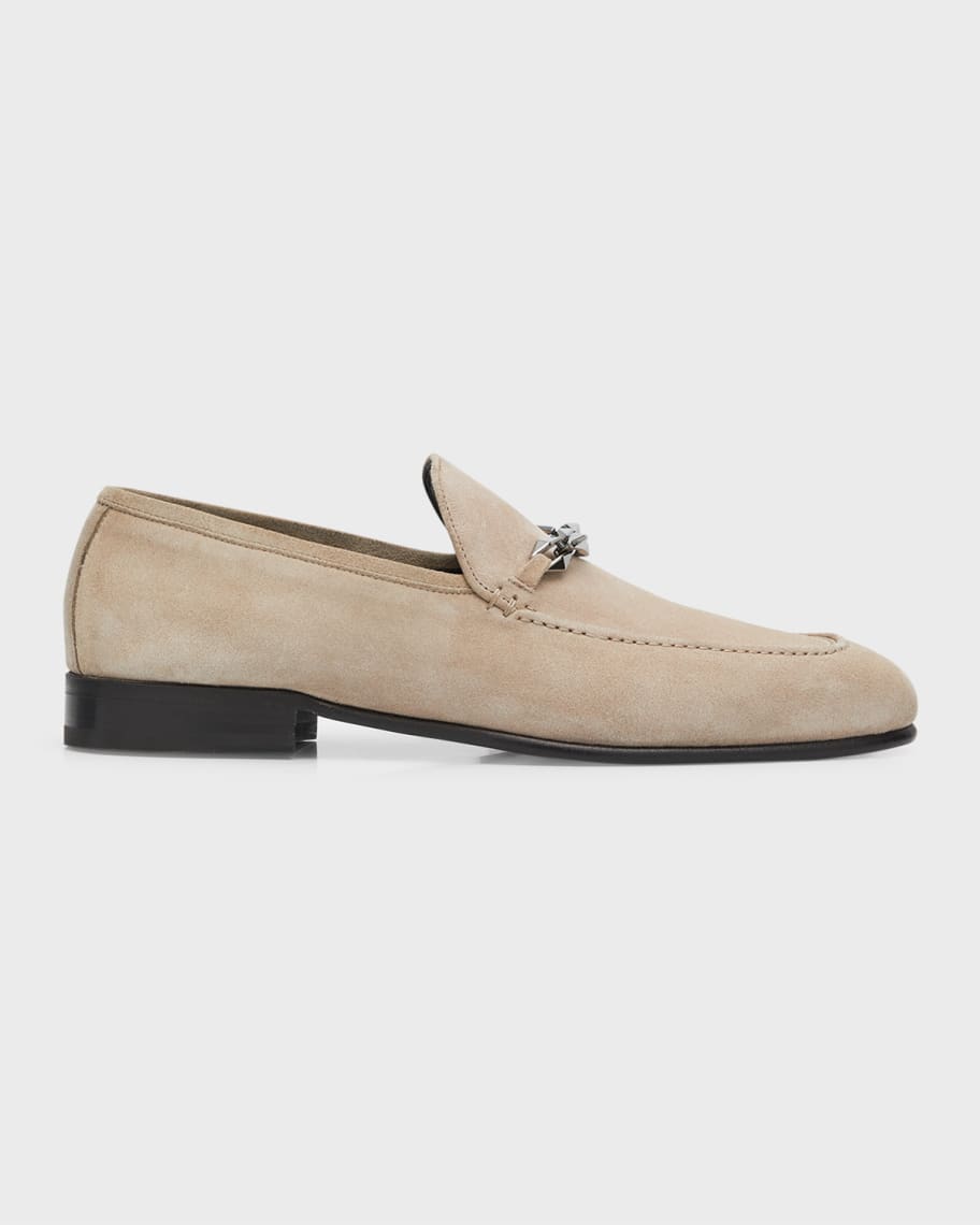Jimmy choo marti velvet loafers cheap