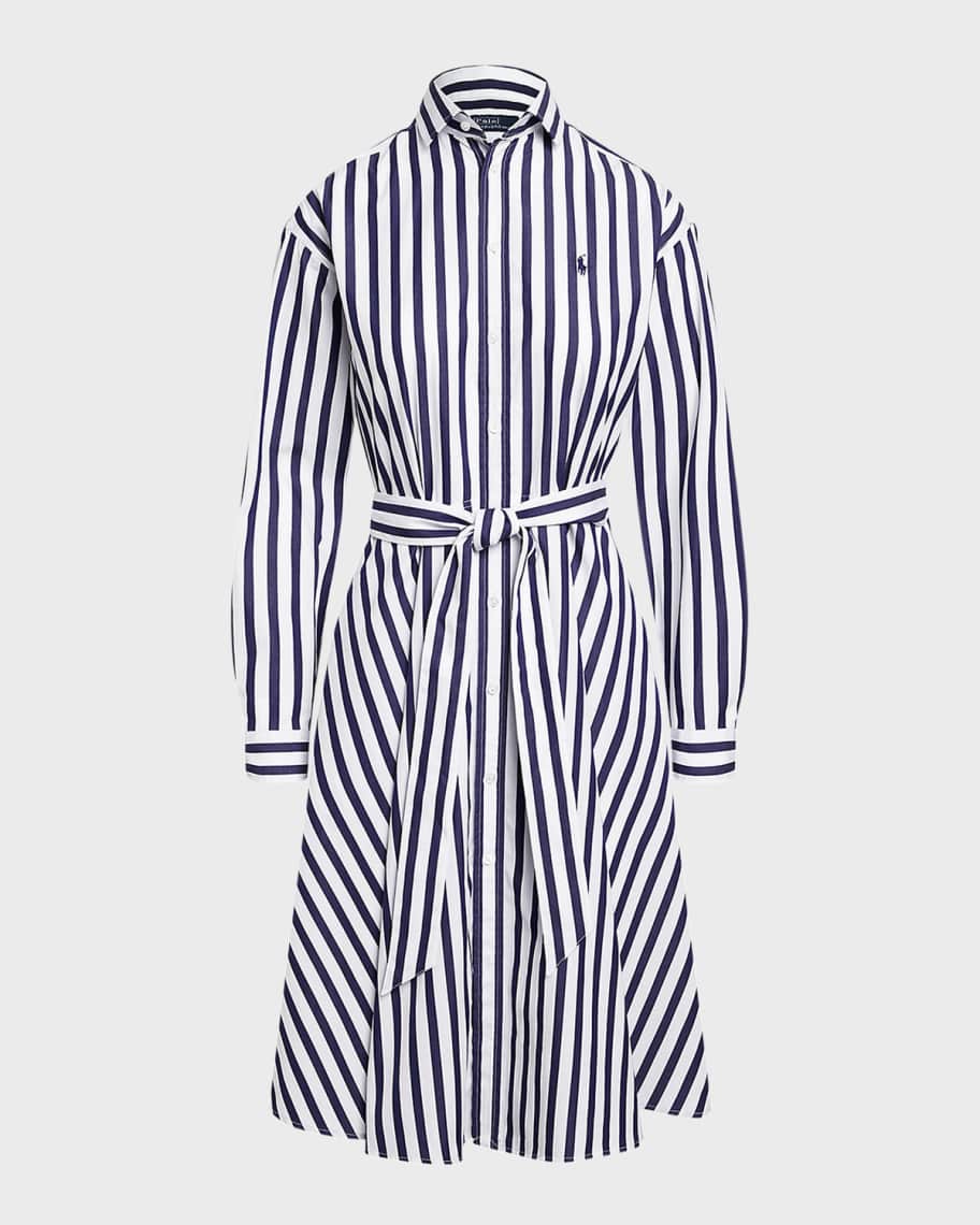 ストライプ ポロ Striped Cotton Polo Dress Women's Striped Cotton Polo Dress - Dresses & Skirts - New