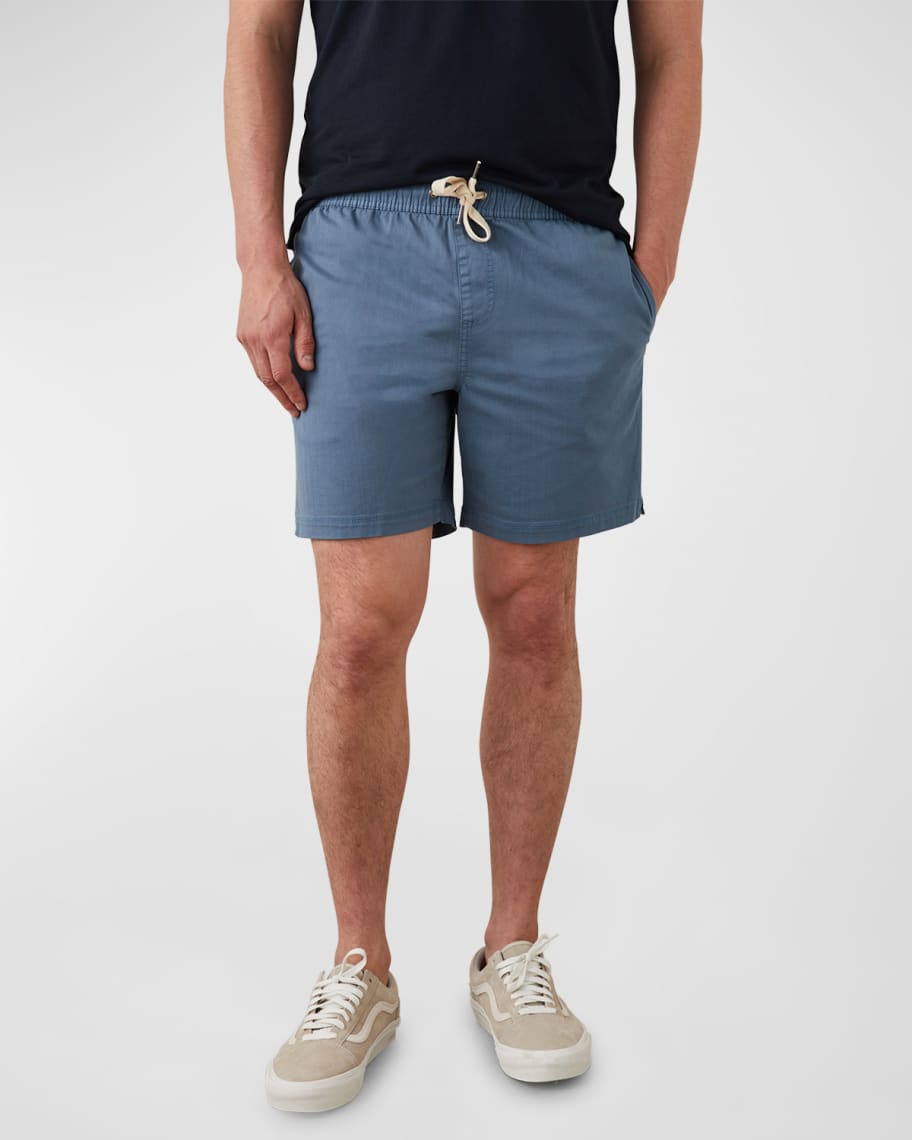 Rails Men's Cruz Vintage Drawstring Shorts Neiman Marcus