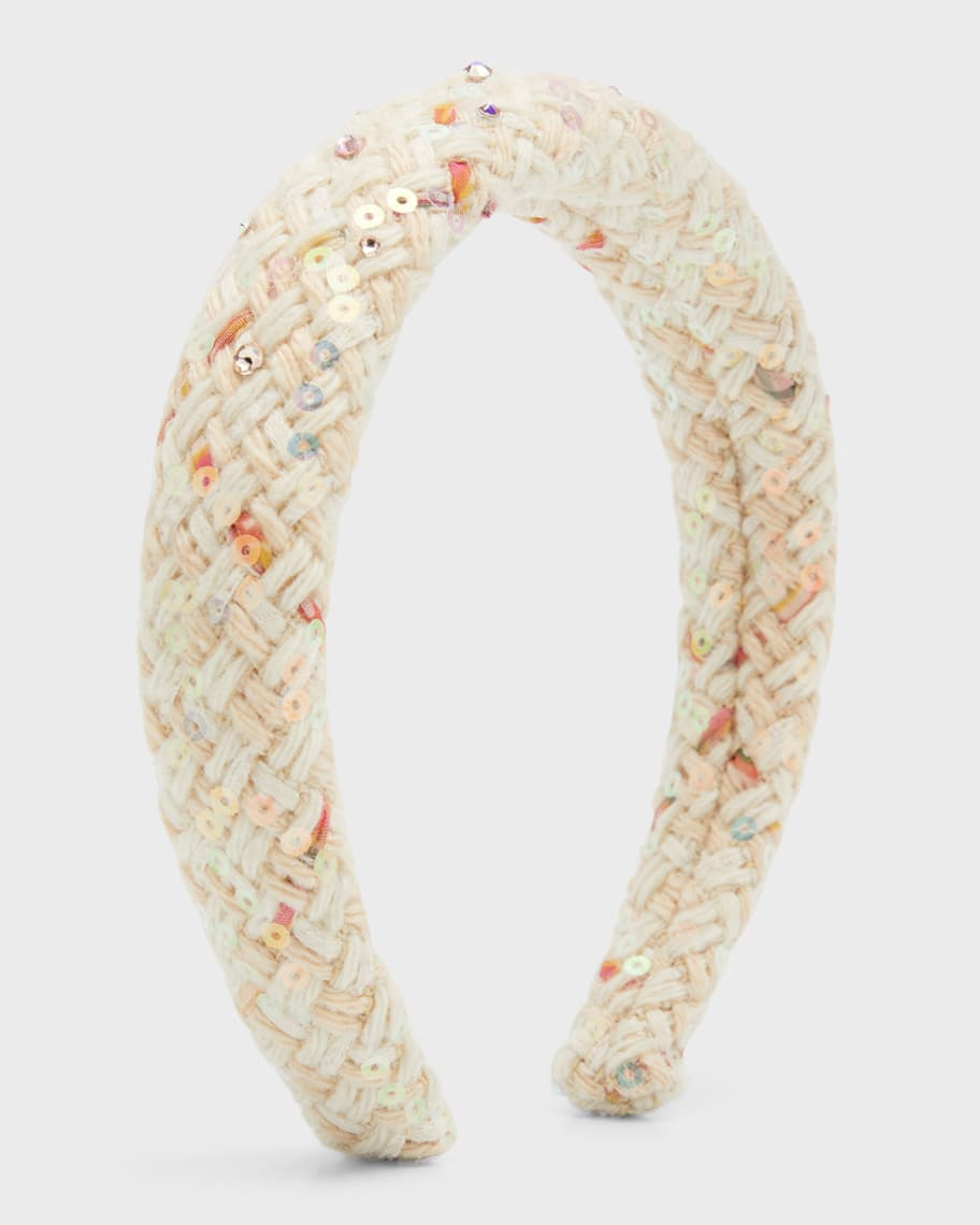 Bari Lynn Knot Headband Grosgrain Sprinkles