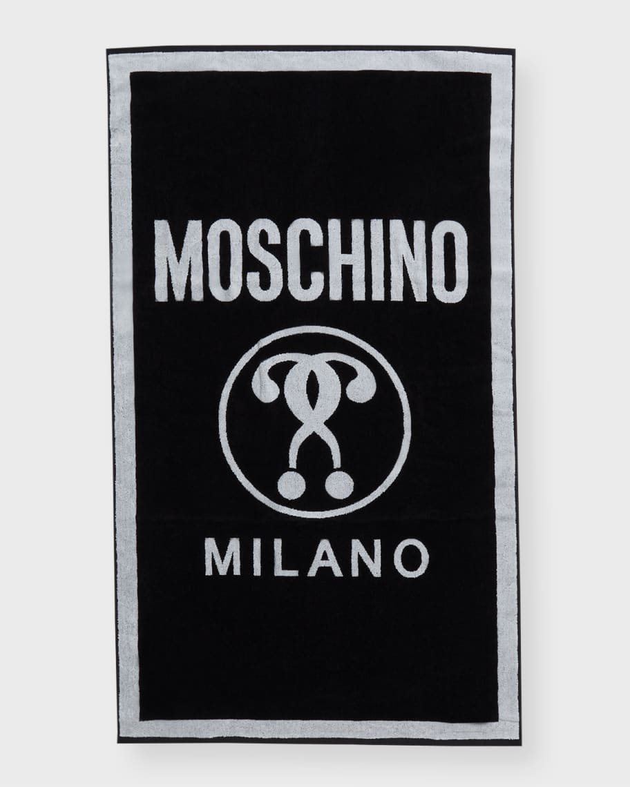 Moschino Men's Milano Beach Towel | Neiman Marcus