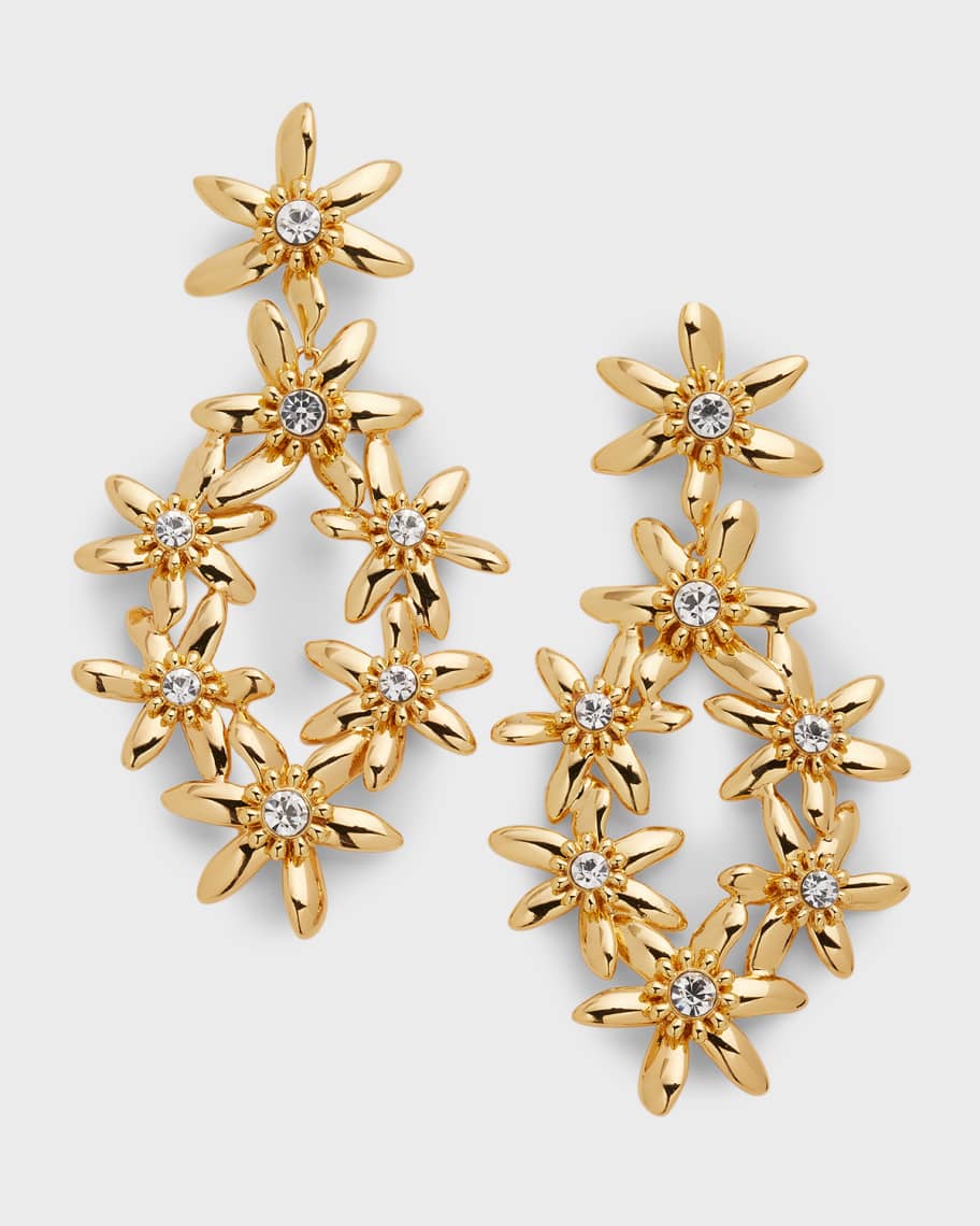 Mignonne Gavigan Dottie Lux Earrings - Gold/Clear