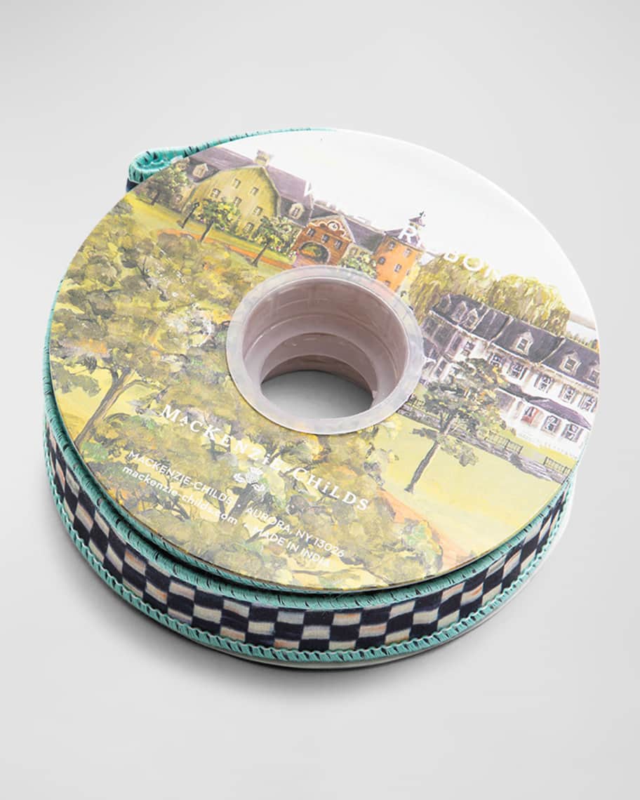 MacKenzie Childs Courtly Check Ribbon 1 quot W x 10 Yards Neiman Marcus