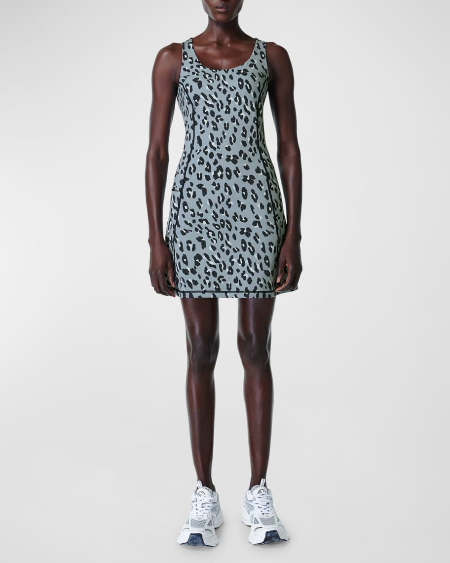 Sweaty Betty CheetahPrint Power Workout Dress Neiman Marcus