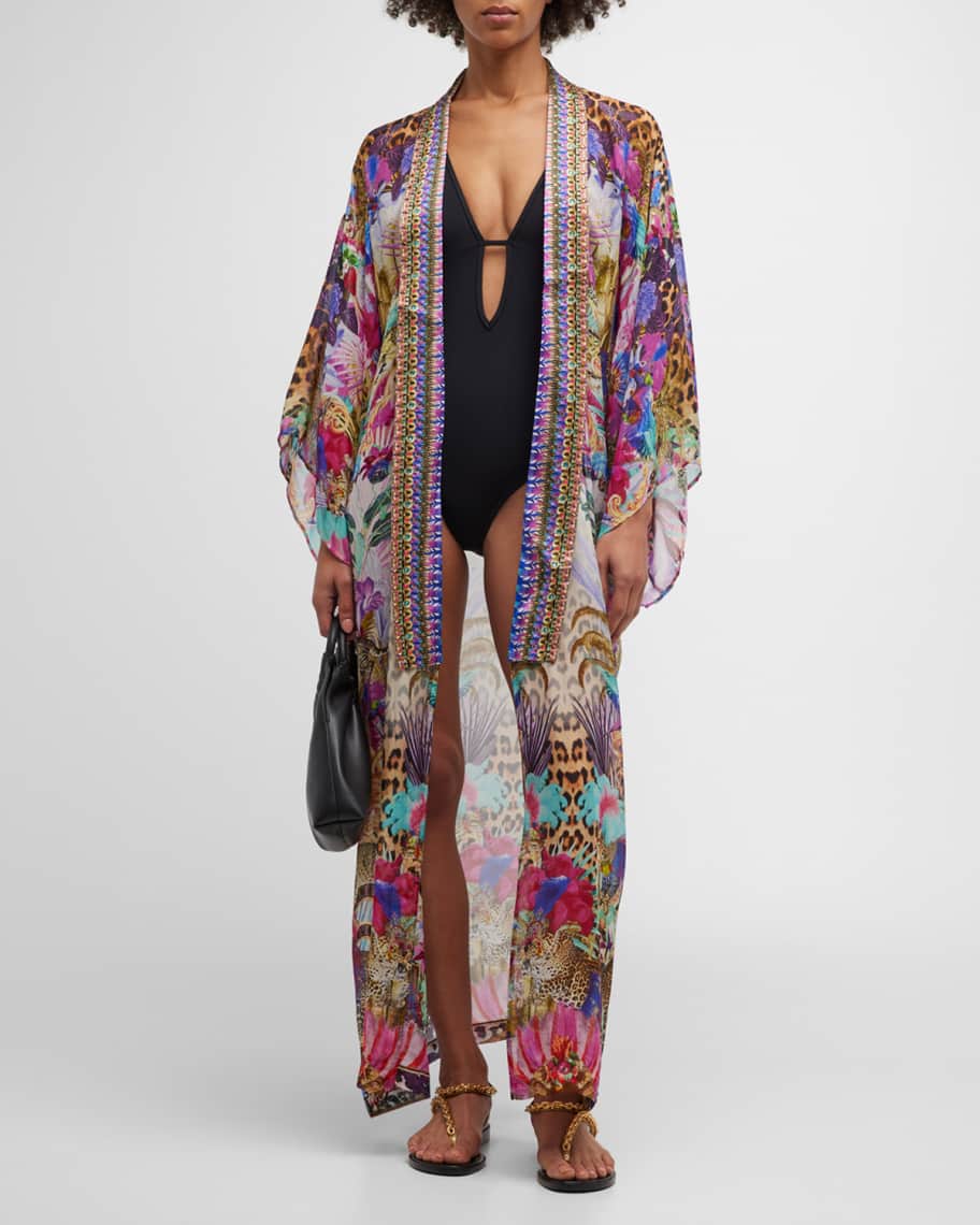 Camilla Merry Go Round Maxi Kimono | Neiman Marcus