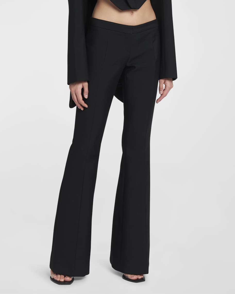 Alexander McQueen Low-Rise Bumster Trousers | Neiman Marcus