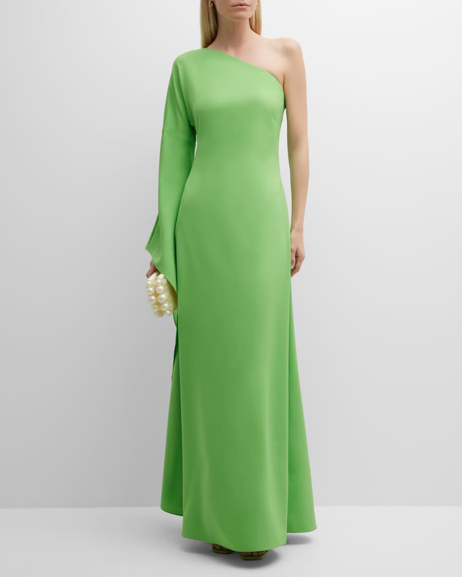 Cult Gaia Joelle Asymmetric Cocktail Gown | Neiman Marcus