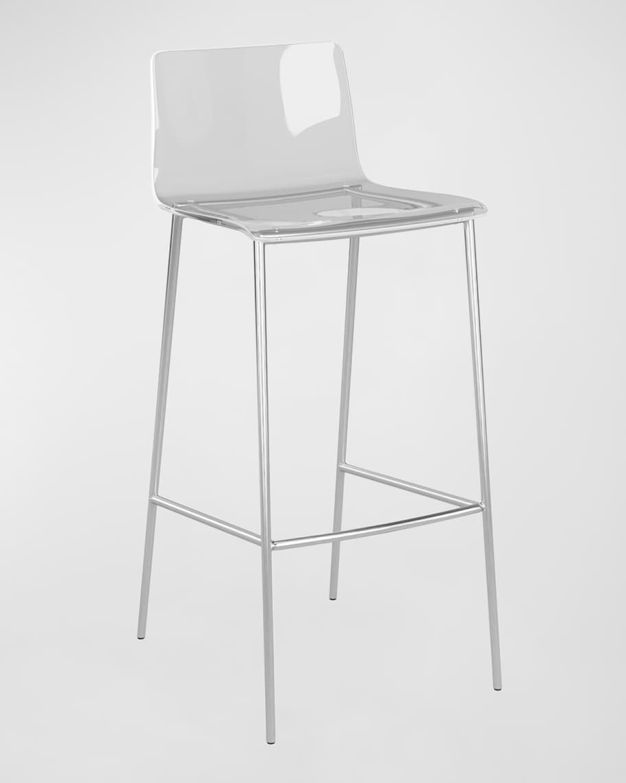 Euro Style Cilla Acrylic Bar Stool 30", Set of 2 Neiman Marcus