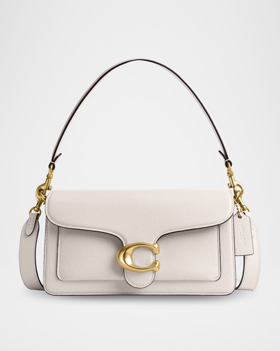 Coach Tabby Pebbled Leather Shoulder Bag | Neiman Marcus