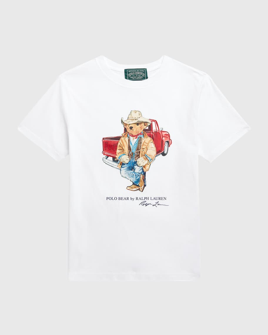 Ralph Lauren Childrenswear Boy's Graphic Polo Bear W/ Truck T