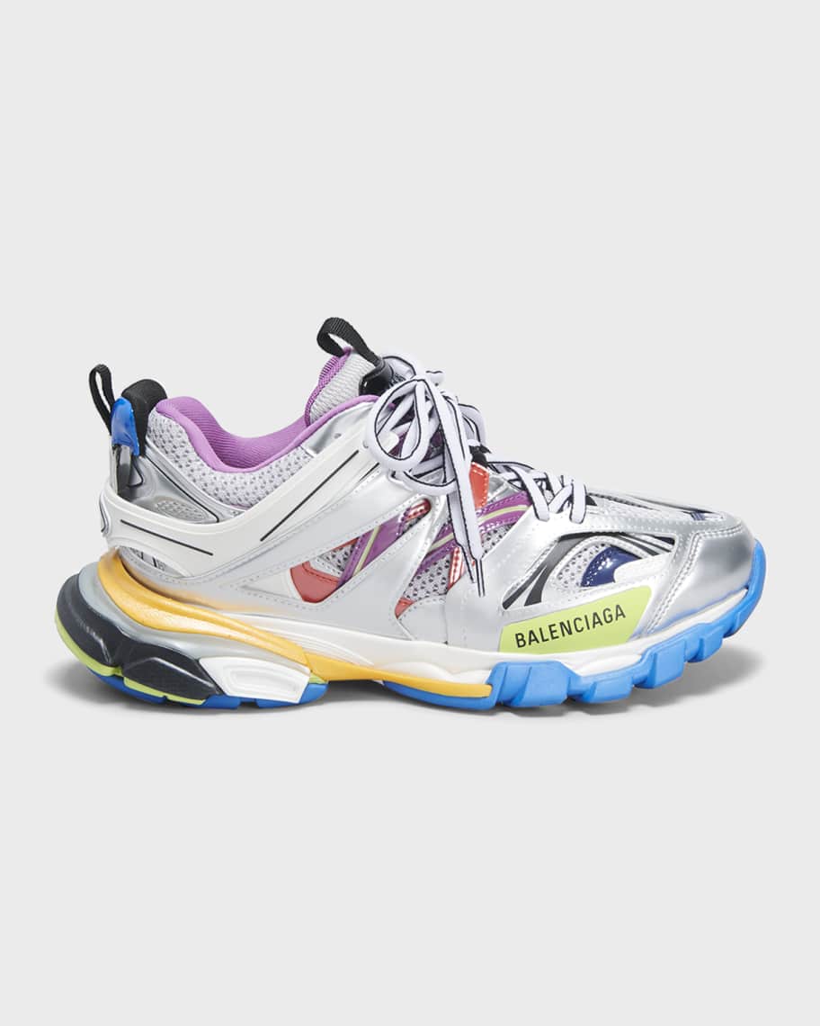 Balenciaga Track Colorblock Fashion Trainer Sneakers Neiman Marcus