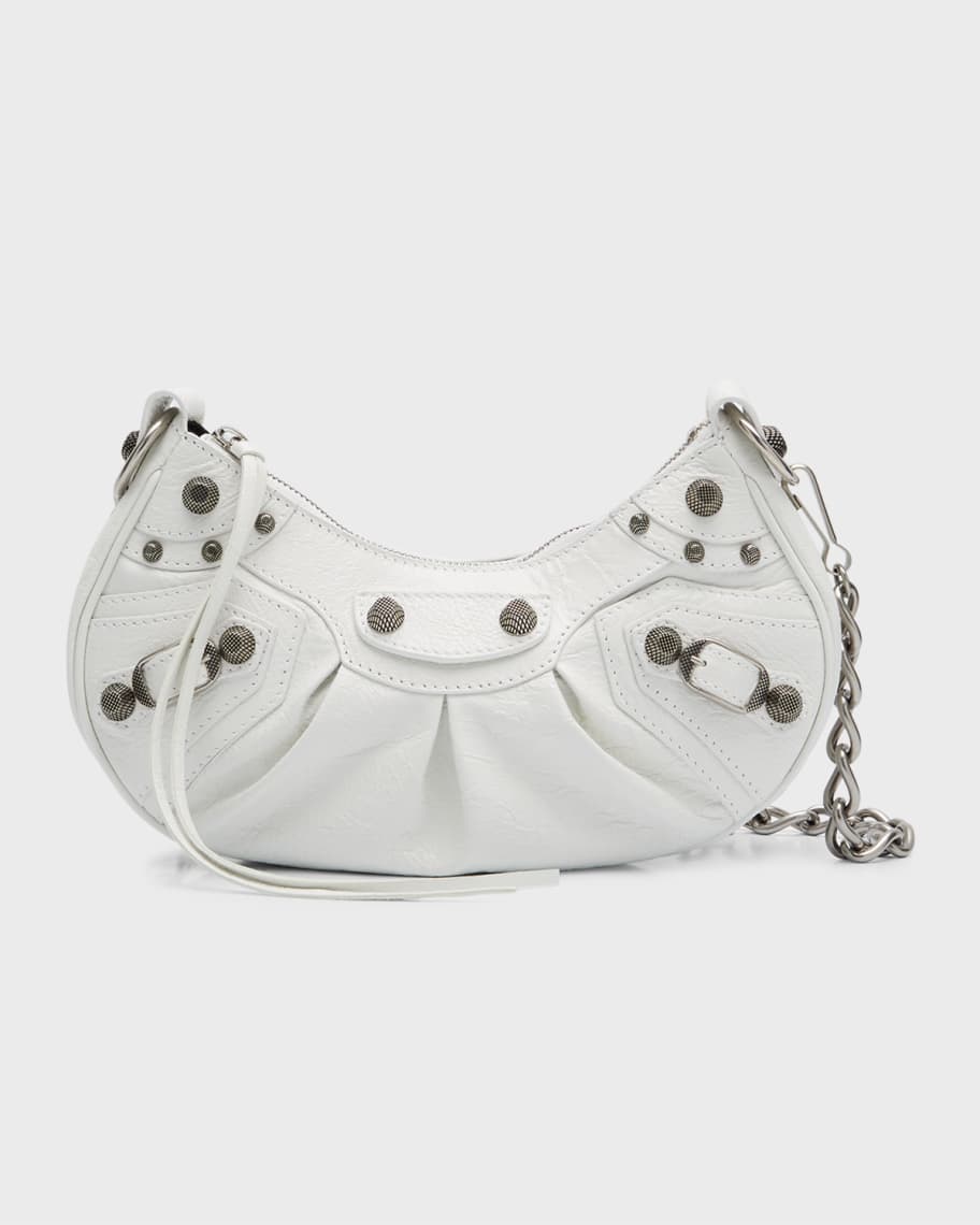 Balenciaga Le Cagole XS Lambskin Chain Shoulder Bag | Neiman Marcus