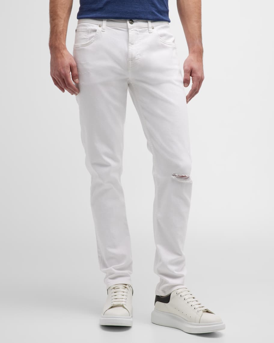 7 for all mankind Men's Slimmy Earthkind Stretch Tek Jeans | Neiman Marcus