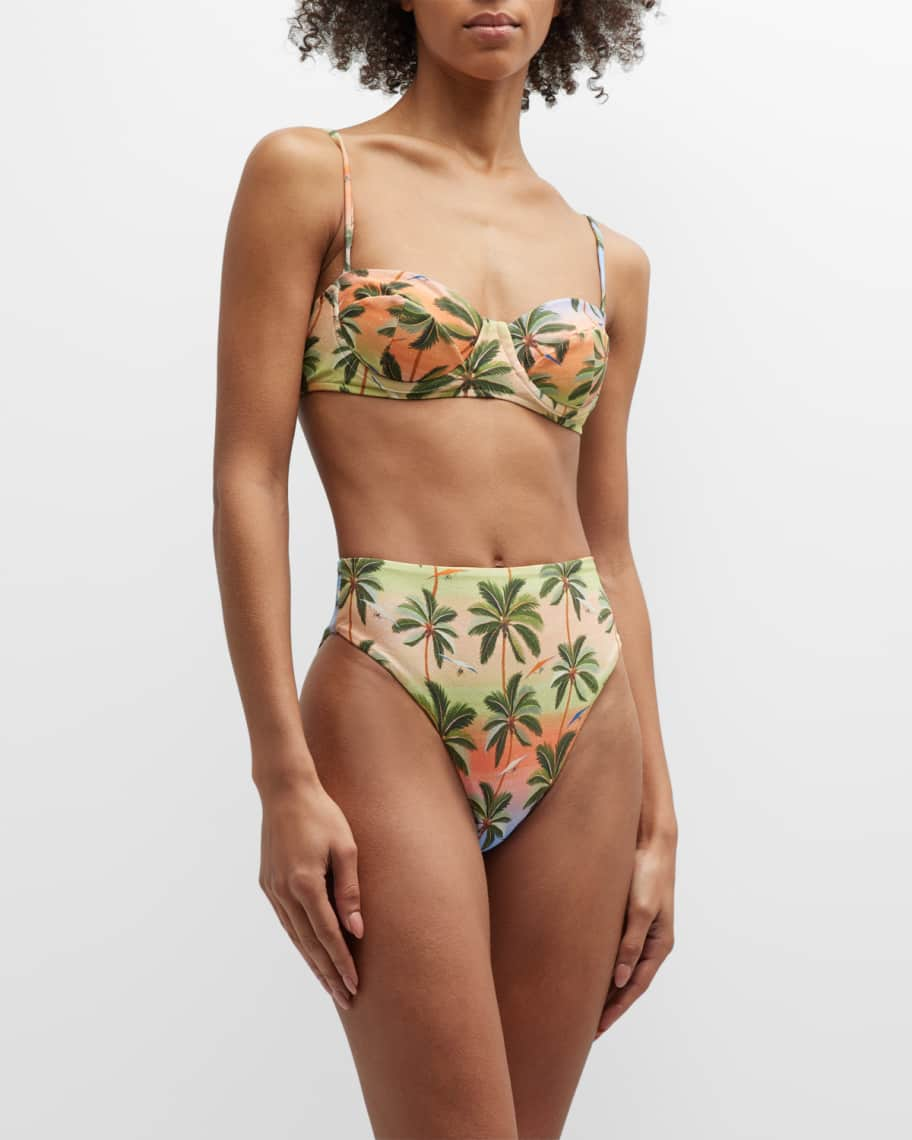 Louis Vuitton Cut-Out Balconette Bikini Top