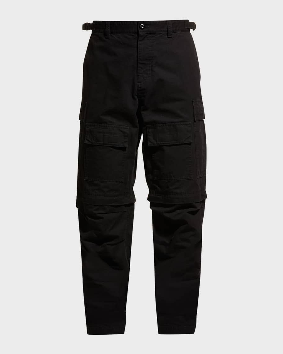 Balenciaga Men's Straight-Leg Cargo Pants Neiman Marcus