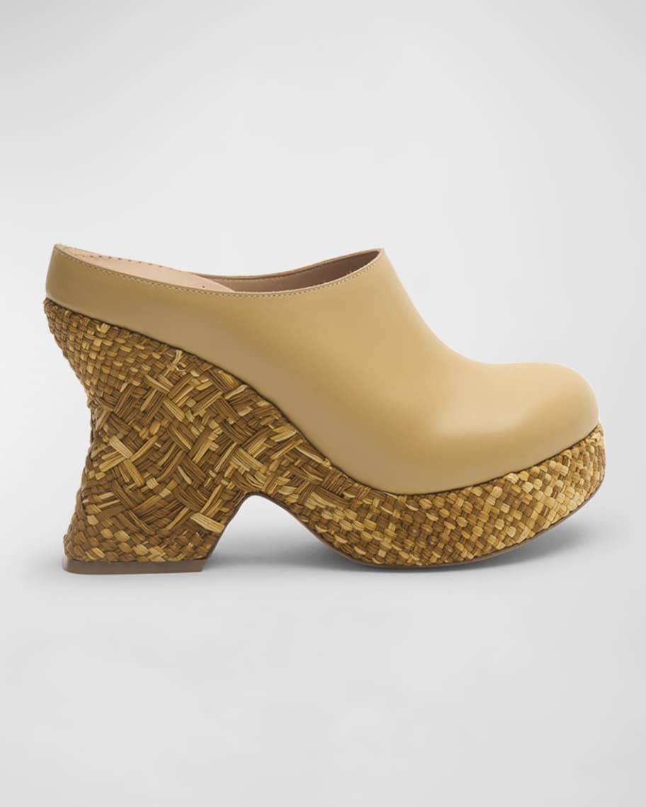 Louis Vuitton Wedge Heel Mules & Clogs