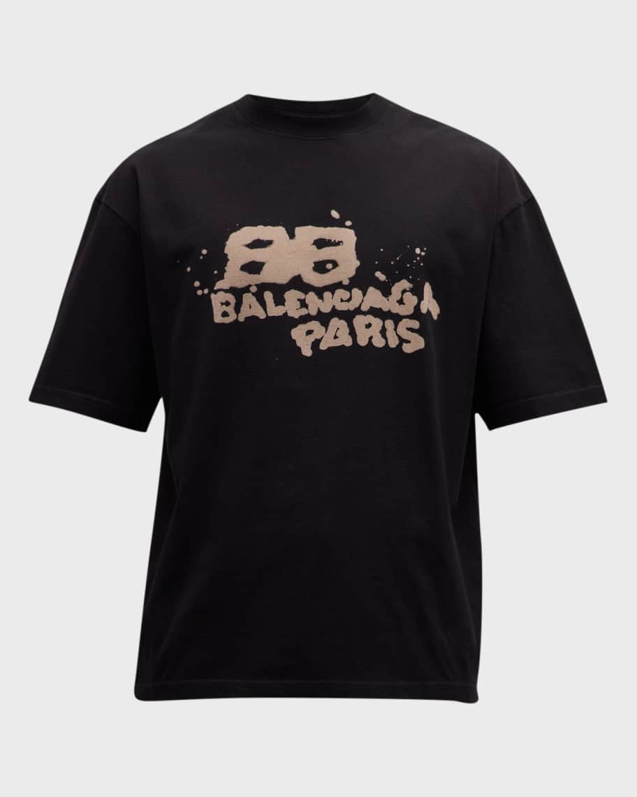 Balenciaga Bb Paris Icon T-Shirt