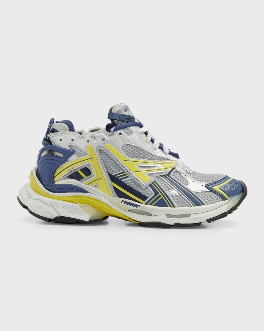Balenciaga Men s Mesh Runner Sneakers Neiman Marcus
