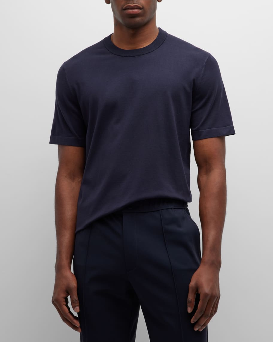 Theory Men's Goris Fine Bilen T-Shirt | Neiman Marcus