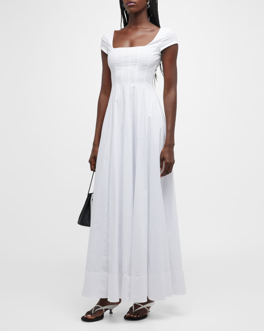 Neiman marcus white dress clearance