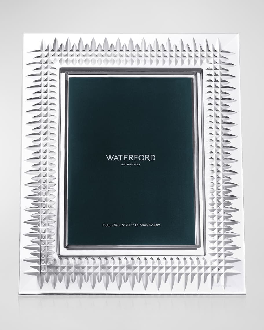 Waterford Crystal Lismore Diamond Picture Frame, 5 x 7"