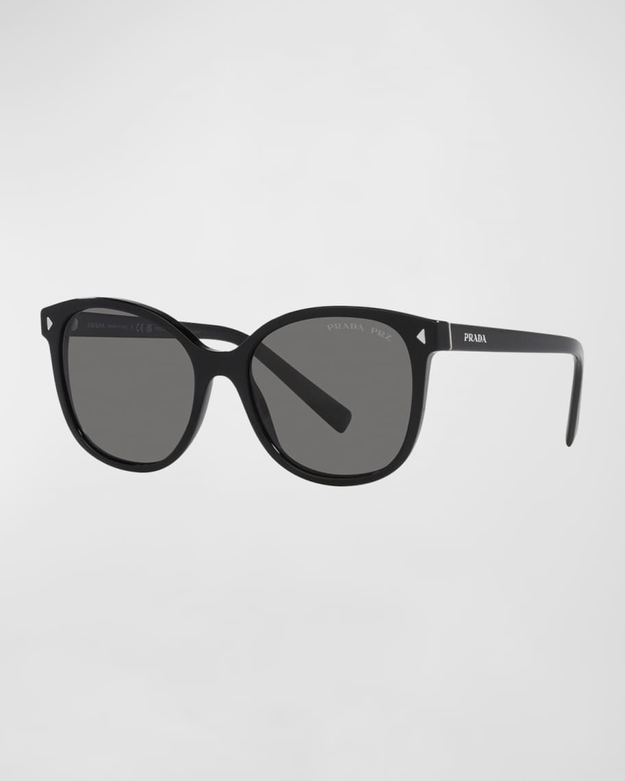 Prada PR 22ZS Logo Square Acetate Sunglasses