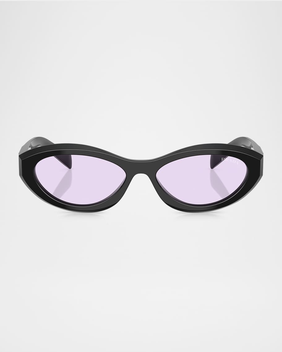 【美品 】PRADA sunglasses サイドロゴ パープル バタフライ nm_4546642_100128_m