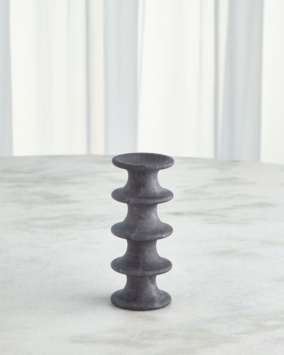 Global Views Ridge Candlestick Holder, Small Neiman Marcus