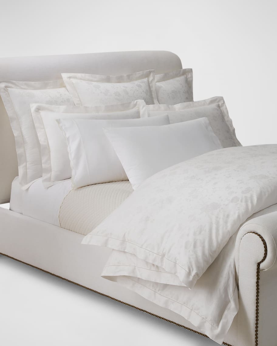 Ralph Lauren Home Bethany Jacquard Organic Cotton Standard Pillowcase