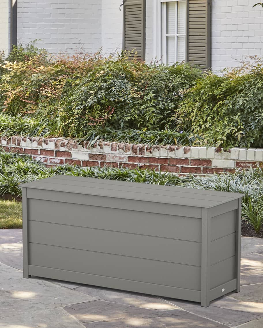 POLYWOOD 68" Console Table With Storage Neiman Marcus