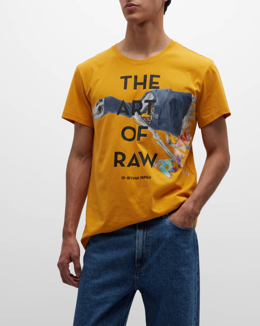 G-STAR RAW Men's Running Dog The Art Of Raw T-Shirt | Neiman 